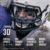 SISU 3D MouthGuard - 3D Mouthguard, Made In USA, 8 Colors, Size S, Custom Fit, for Small Faces, Sports, Kids, Soccer, Baseball, Skateboarding, Basketb