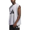 Adidas Basketball SS25 Mode Bequem Locker Rundhals Ärmelloses T-Shirt Unisex Oberteile JN3973