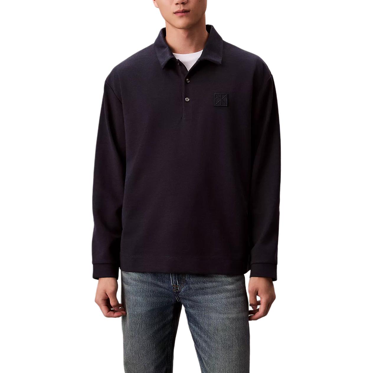 

Calvin Klein Удобный Универсальный Повседневный Свитер с Логотипом в Виде Буквы с Длинным Рукавом Мужской свитер 4LB251G-CEF L