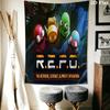 R.E.P.O POSTER Wall Hanging Printed Fabric Blanket Decorative Tapestries for Bedroom Living Room Home Decor