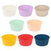 Silicone Cake Mold Air Fryer Bowl Reusable Household Oven Cake Pudding Baking Mold Kitchen Baking Accessories