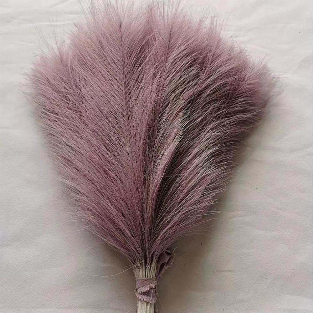 5/10/20PCS Fluffy Pampas Grass Boho Decor Artificial Flower Fake Plant Reed Simulated Party Wedding Home Decoration 42CM 5