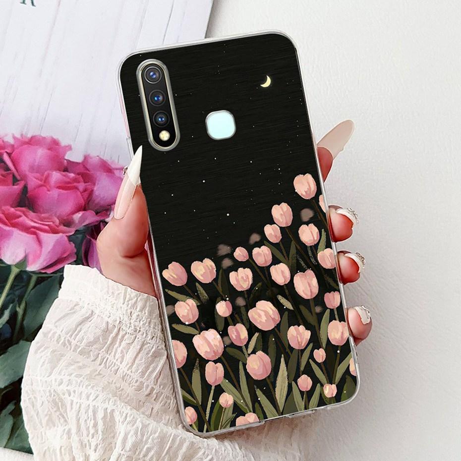 New Design Phone Case For Vivo 1915 Y19 Y5s Clear TPU Slim Back Cover For Vivo Y19 Y5s 1915 Soft Silicone Cases