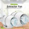 4/6/8 Inch Industrial Exhaust Fan Kitchen Toilet Ventilation Duct Fan Mute and Powerful Extractor Fans Window Ventilation Fan