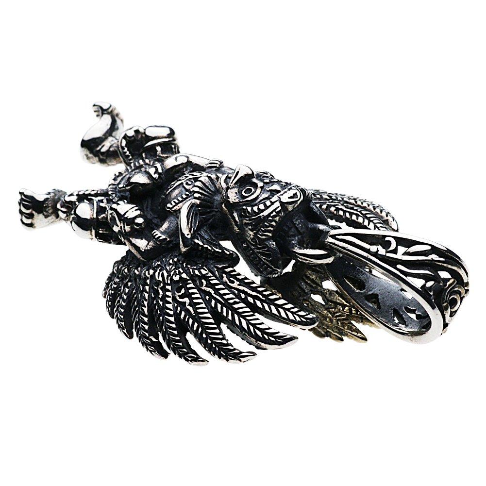 [Cenote] Sacred Bird Garuda Pendant [Silver 925 Silver Accessory] P0355