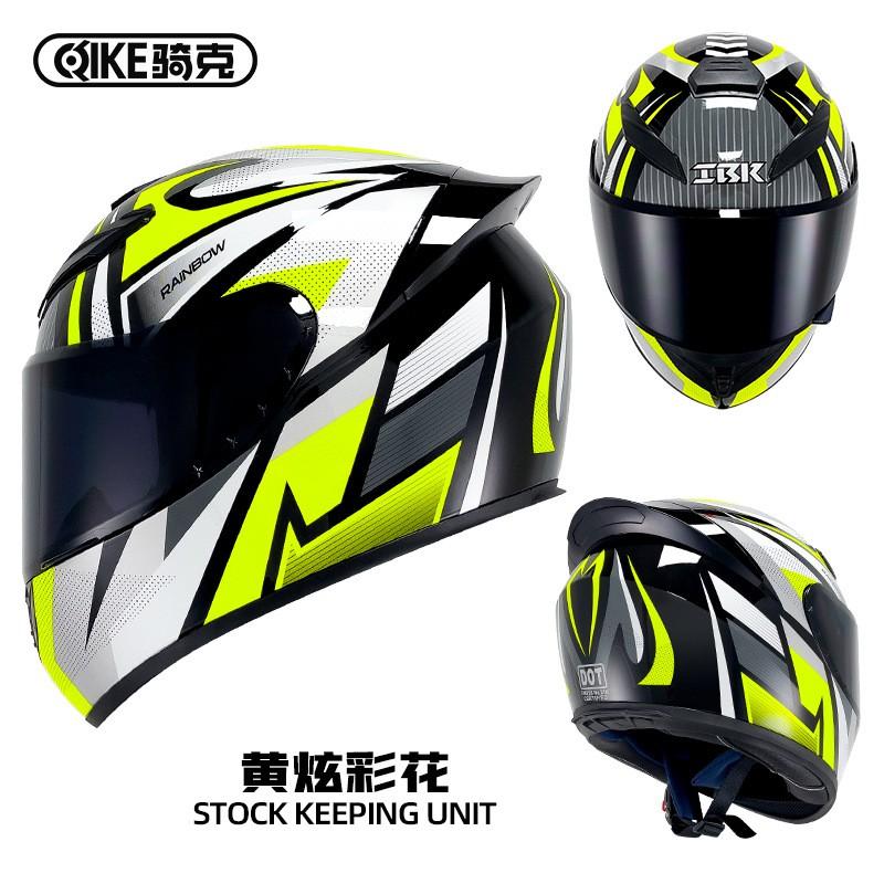 Full Face Motorcycle Helmet Men Women ABS Safety With Bluetooth Compatibility All Season Riding Gear