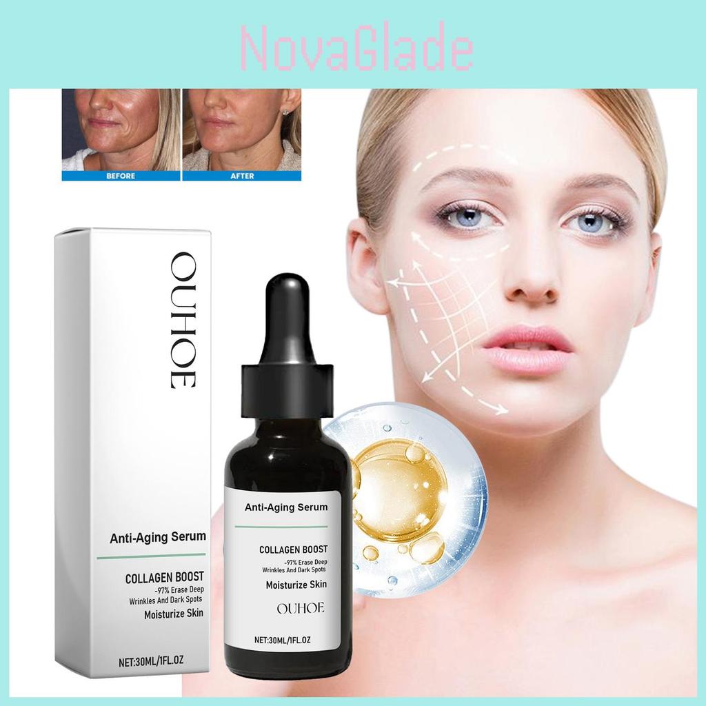 Ouhoe Collagen Anti-wrinkle Facial Essence For Smooth Hydrated And Firm Skin