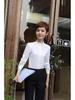 Korean Style Striped Business Suit Set for Professional Women
