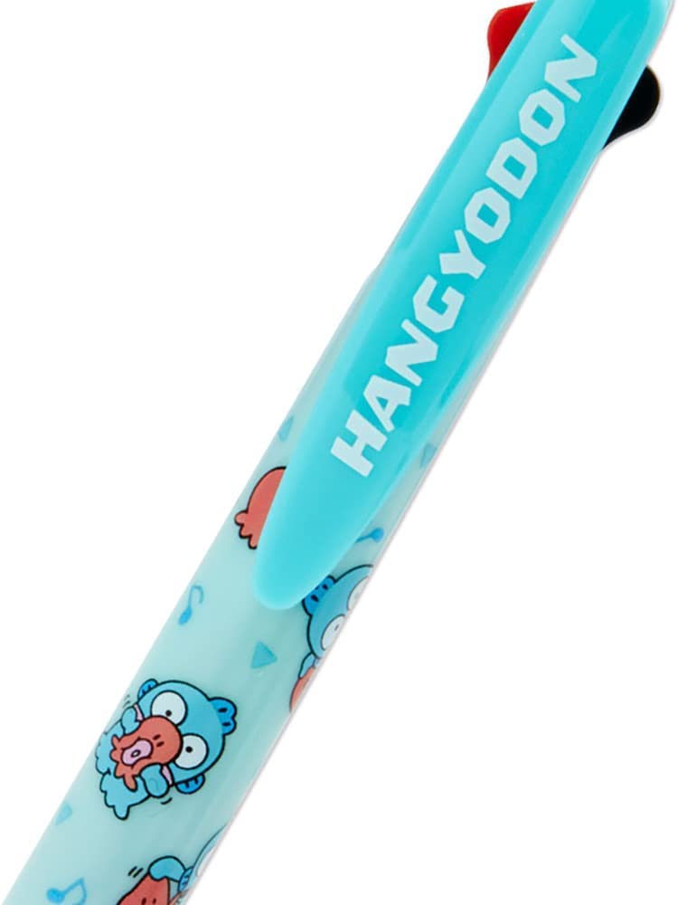 Sanrio Jetstream Ballpoint Made In Hangyodon Set and Name 3-Color 0.5 Pen, Japan, (Pen Sticker)