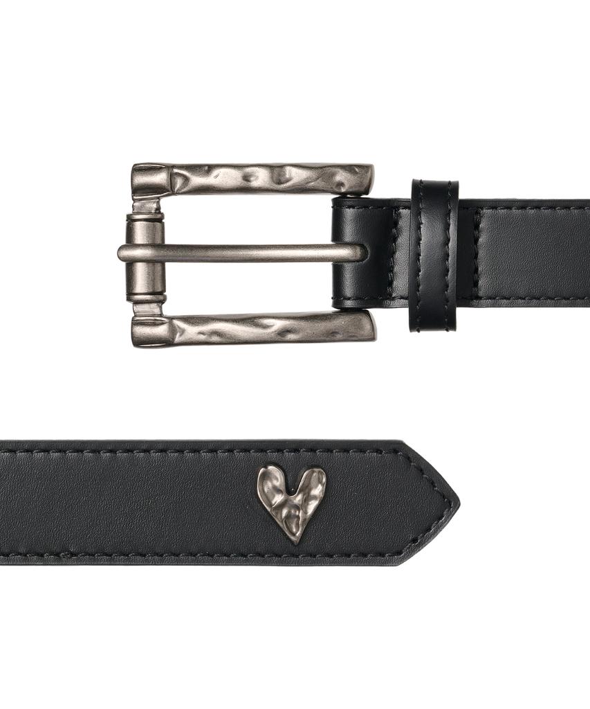 Leumaseukeu Bl015 Modern Heart Men'S & Women'S Leather Belt 21Mm (2 Colors)