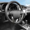 Carbon Fiber Inner Steering Wheel Cover Trim Panel Frame Trim For 4Runner 2010+
