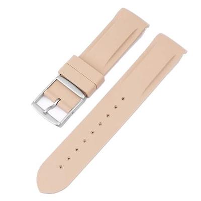 Swatch X Omega Exclusive Rubber Strap with Buckle (Light Brown)