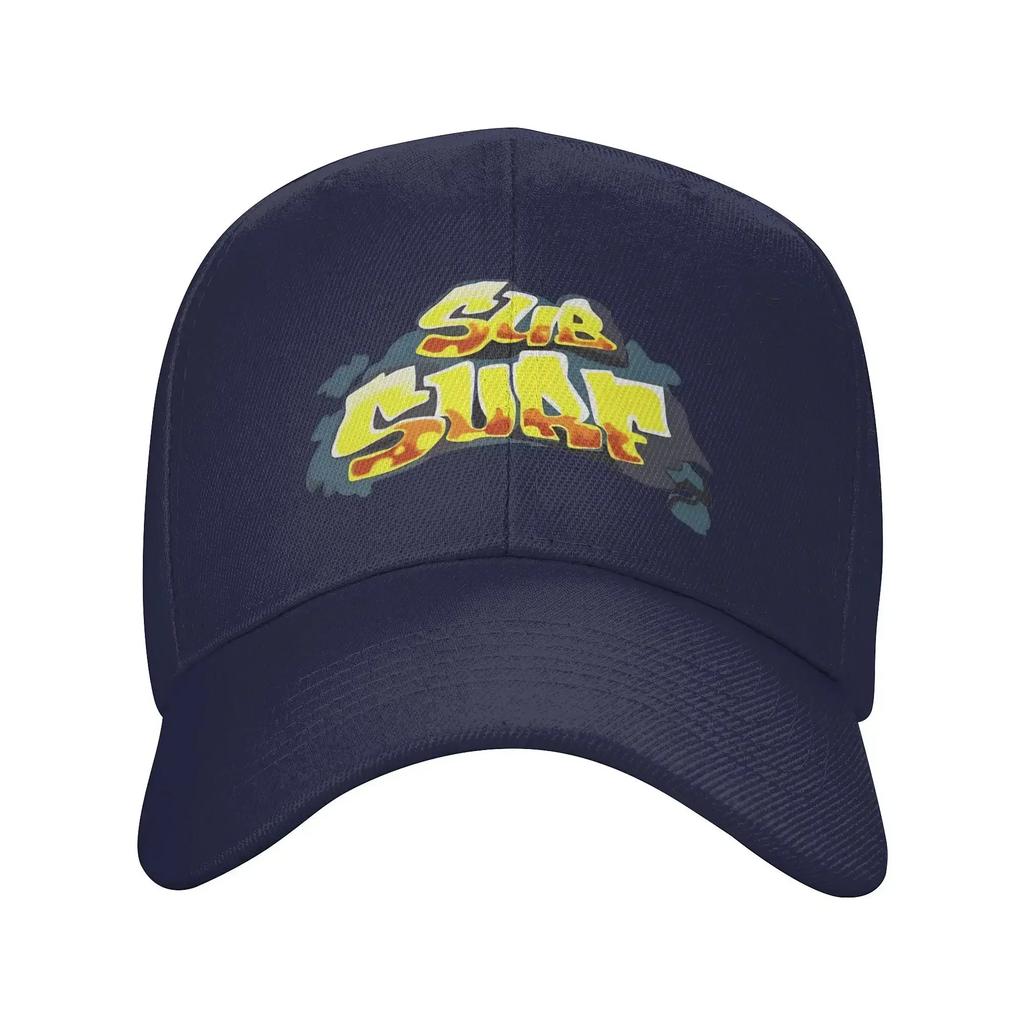 Men WomenSSubways SSurfers Hats Stylish Game Logo Snapback Cap Adjustable Casual Headwear
