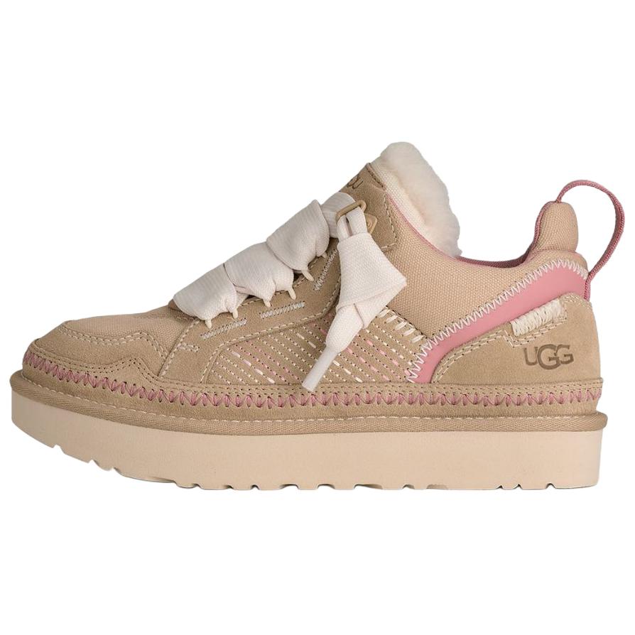 

UGG Lowmel Meadow Sand Castle Women Sneakers Tan 1175114-SNDC 38
