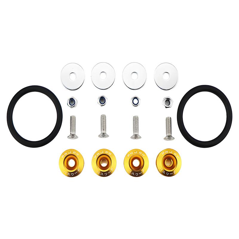 Quick Release Fixed Screw Buckle for Car Surround Modification Exterior Accessory for Front Bumper Reinforcement