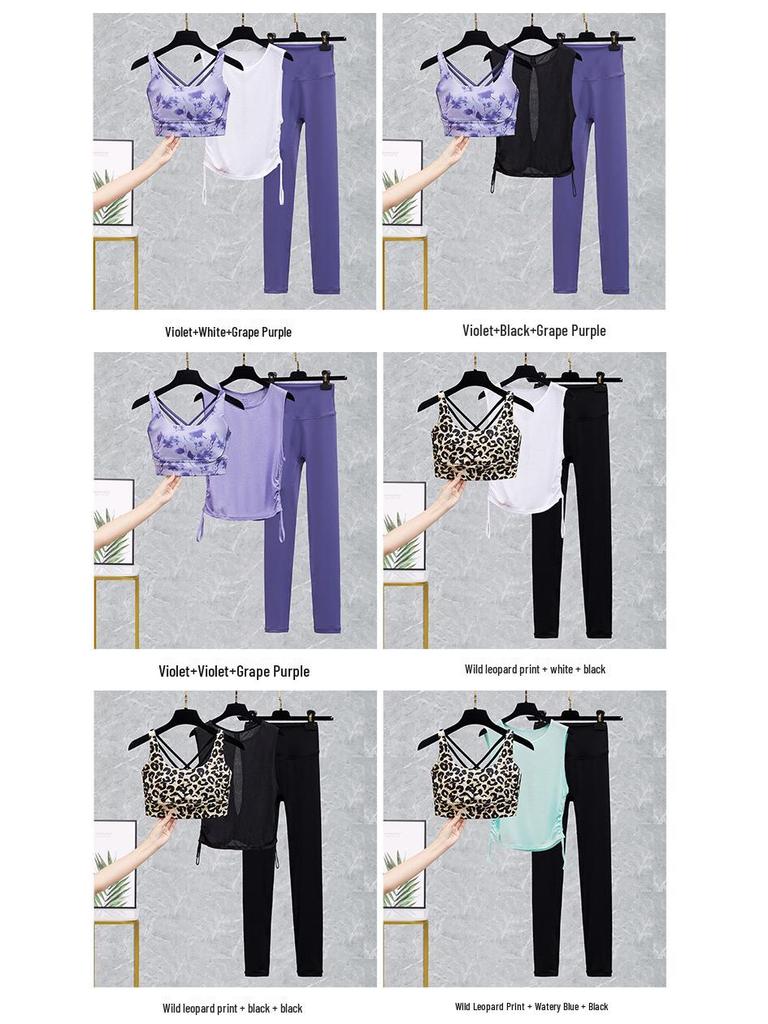 Women's Yoga Clothes 2025: Stylish Bra & High-End Two-Piece Sports Set for Fitness & Pilates