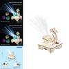 Science Experiment Fiber Optic Peacock Kit With Diy Electric Components For Childrens Educational Fun