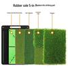 WEZHO Replaceable Rubber Base Golf Hitting Mat