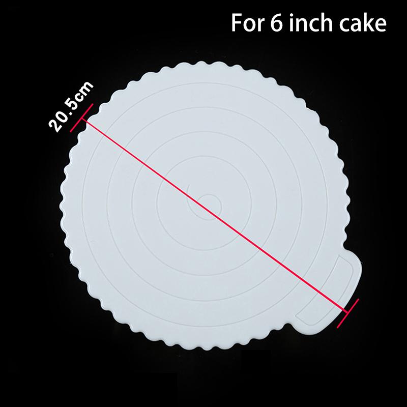 

4/6/8/10/12 дюймов многоразовая подставка для торта пластиковая круглая подставка для торта BPA Free аксессуары для тортов картонная подставка для выпечки