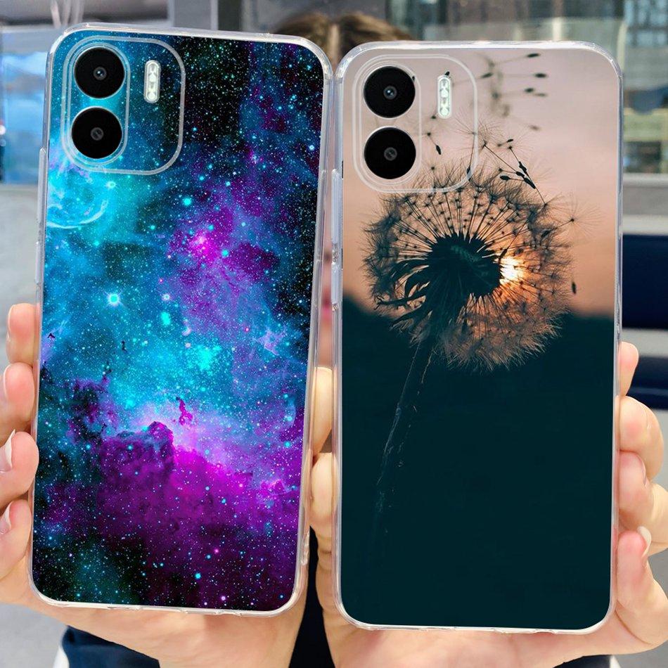 For Xiaomi Redmi A1 A1+ 2022 Cute Painted Phone Case For Redmi A1 Plus RedmiA1 A 1 A1+ Soft Silicone TPU Cases