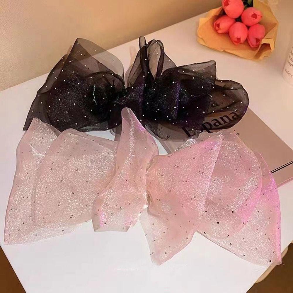 

Бантик в горошек Пружинный зажим Марлевая сетка Ткань Бантик Заколки для волос Когти для волос Шпилька Заколки для волос