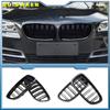 Auto glänzend schwarz Nierengrill Dual Lamellen Racing Grill für BMW 5er F10 F11 F18 520d 530d 540i 2010–2017 Ersatzteil