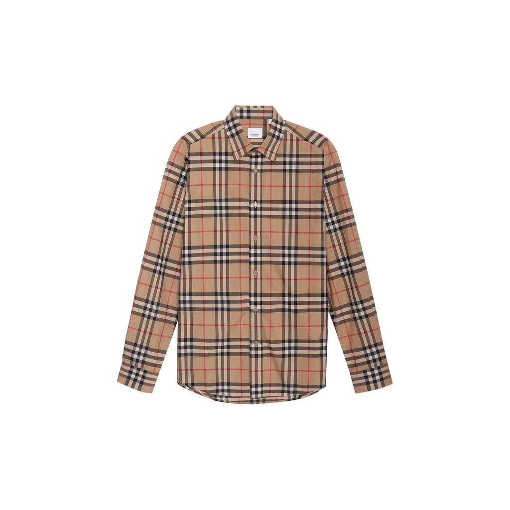Burberry FW21 Shirt Men's Khaki 8020863-A7028