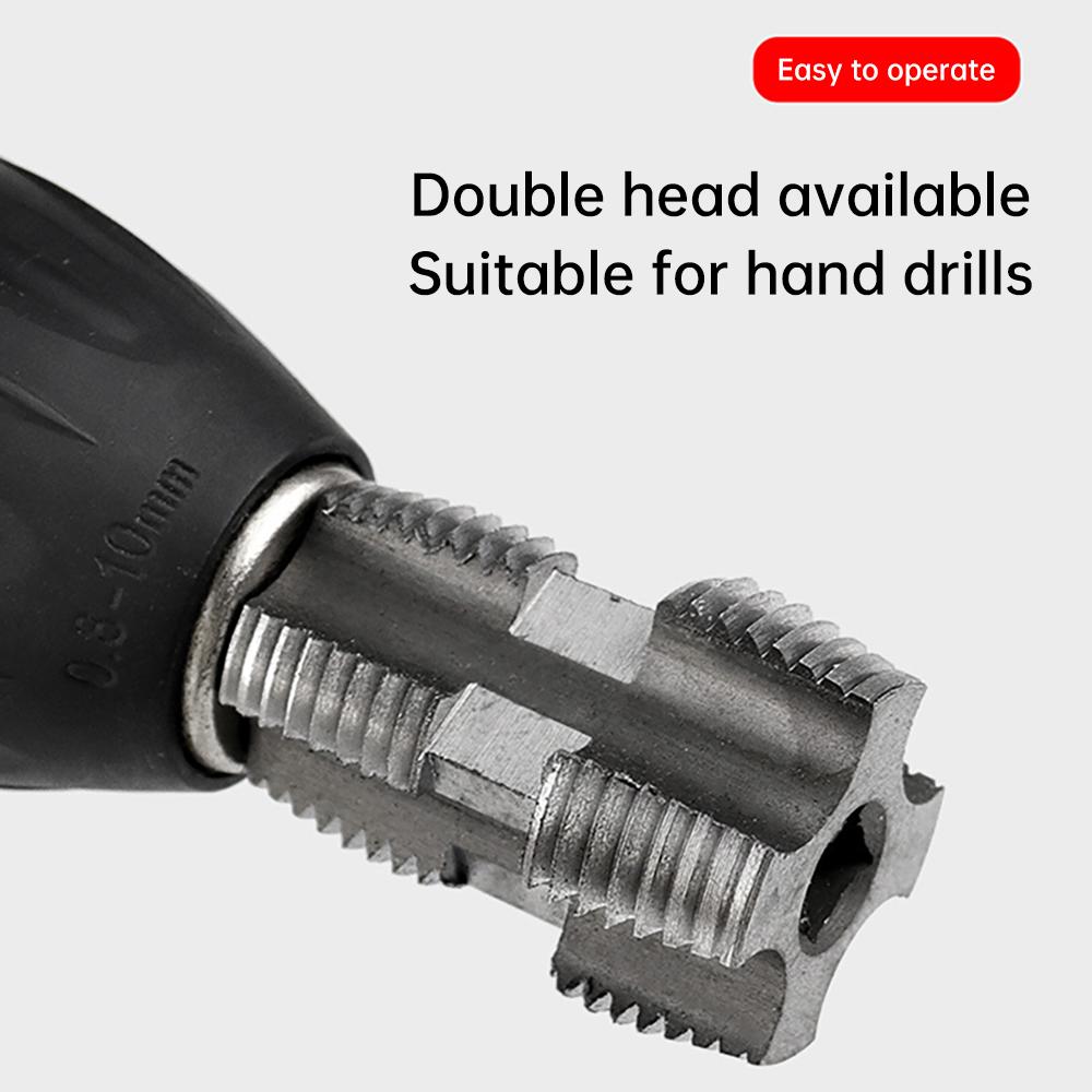 4 Points 6 Points PPR Water Pipe Internal Thread Opener For PVC Plastic Pipe Thread Tap Hand Electric Drills Hand Tools