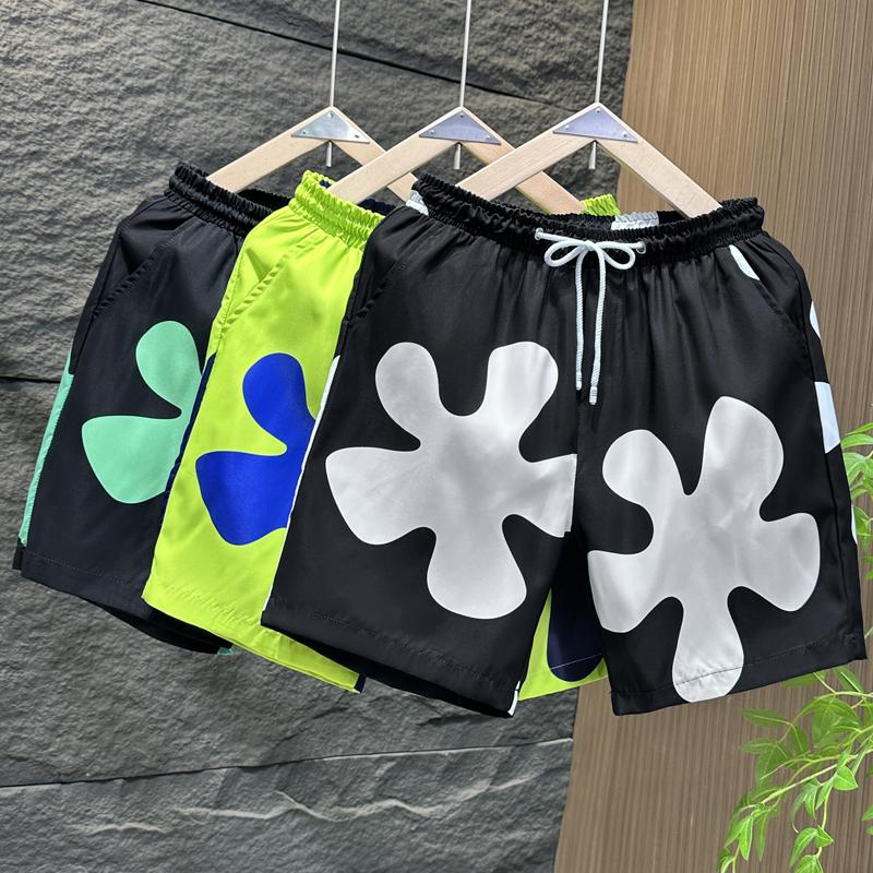 Plus Size M-7XL Casual Shorts Summer Men Clothes Elastic Waist Summer Shorts