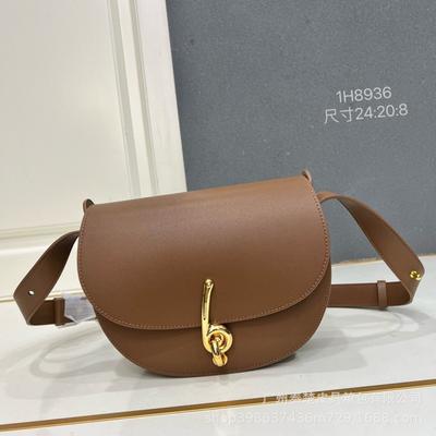 2025 Nouveau Sac Bandoulière en Cuir Tendance Polyvalent pour Femmes Avec Bandoulière Haut de Gamme Style Aisselle Simple pour le Travail