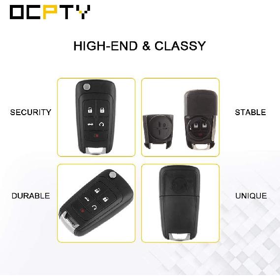OCPTY 2X Nieskalibrowany Pilot Zdalnego Sterowania Bezkluczykowego Wstępu Obudowa Zamienna dla Specyficzna dla GMC Terrain/dla Buick/dla Chevrolet Seria OHT01060512 5461A-01060512