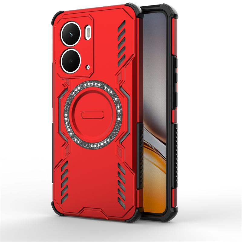 Shockproof Armor Case For Realme Neo 7x Magnetic Adsorption Wireless Charge Cover For Realme Neo 7x Case For Realme Neo 7x Case