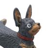 5 Pcs Mini Cute Dog Computer Monitor Decor Plastic Dog Figurine Car Dashboard Accessories for Office Desk PC Decoration
