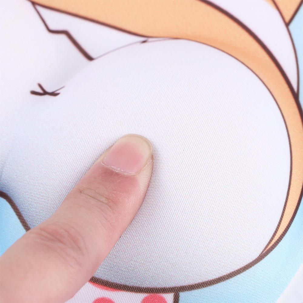 Ergonomic Laptops Gaming 3D Cute Silica Gel Wrist Rest Wrist Support Mouse Mat Corgi Mouse Pad