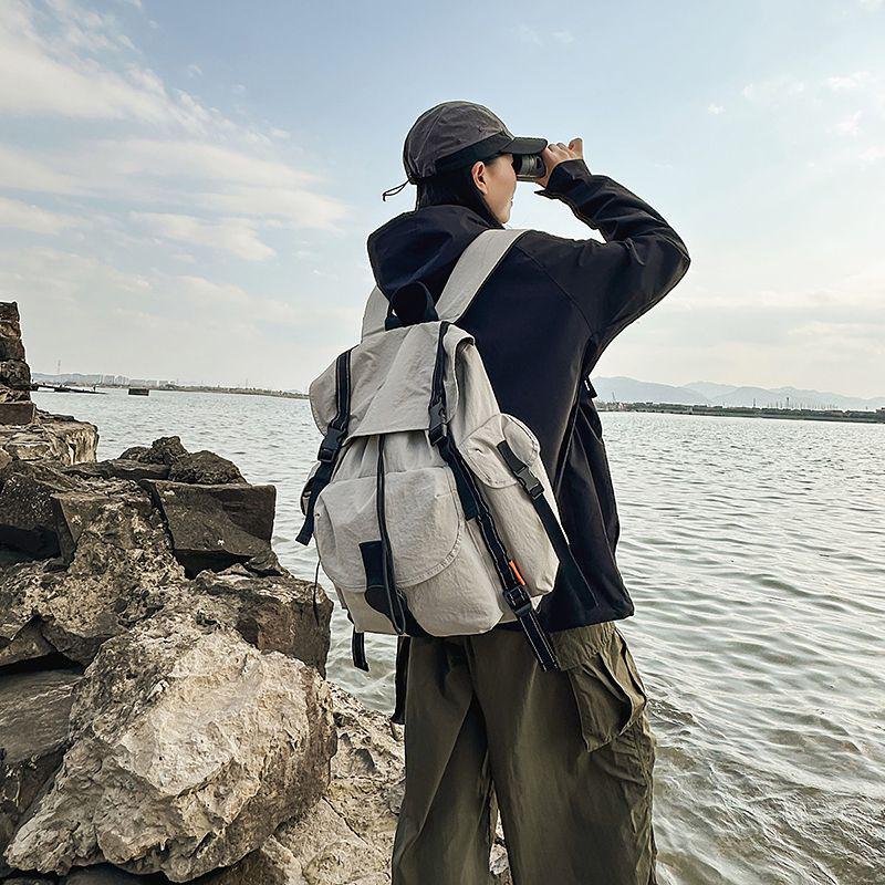 Large Capacity Waterproof Lightweight Backpack for College Students and Outdoor Hiking