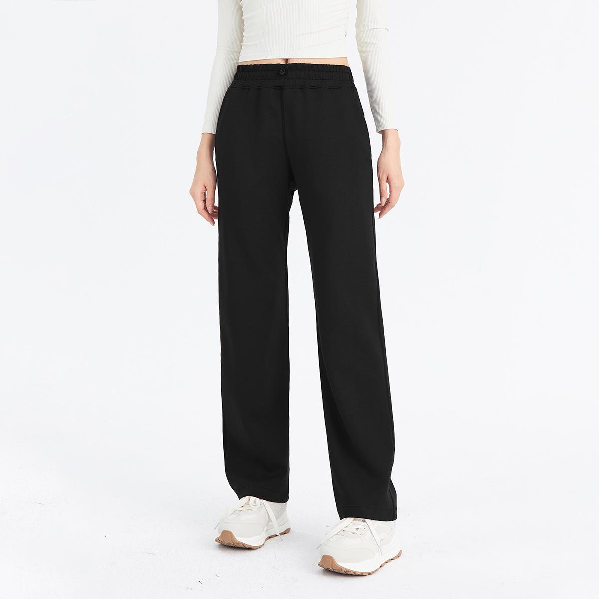 

Женские эластичные штаны для йоги Softframe High Elastic — свободные, повседневные, широкие штанины, летняя спортивная одежда XL (Size 8)