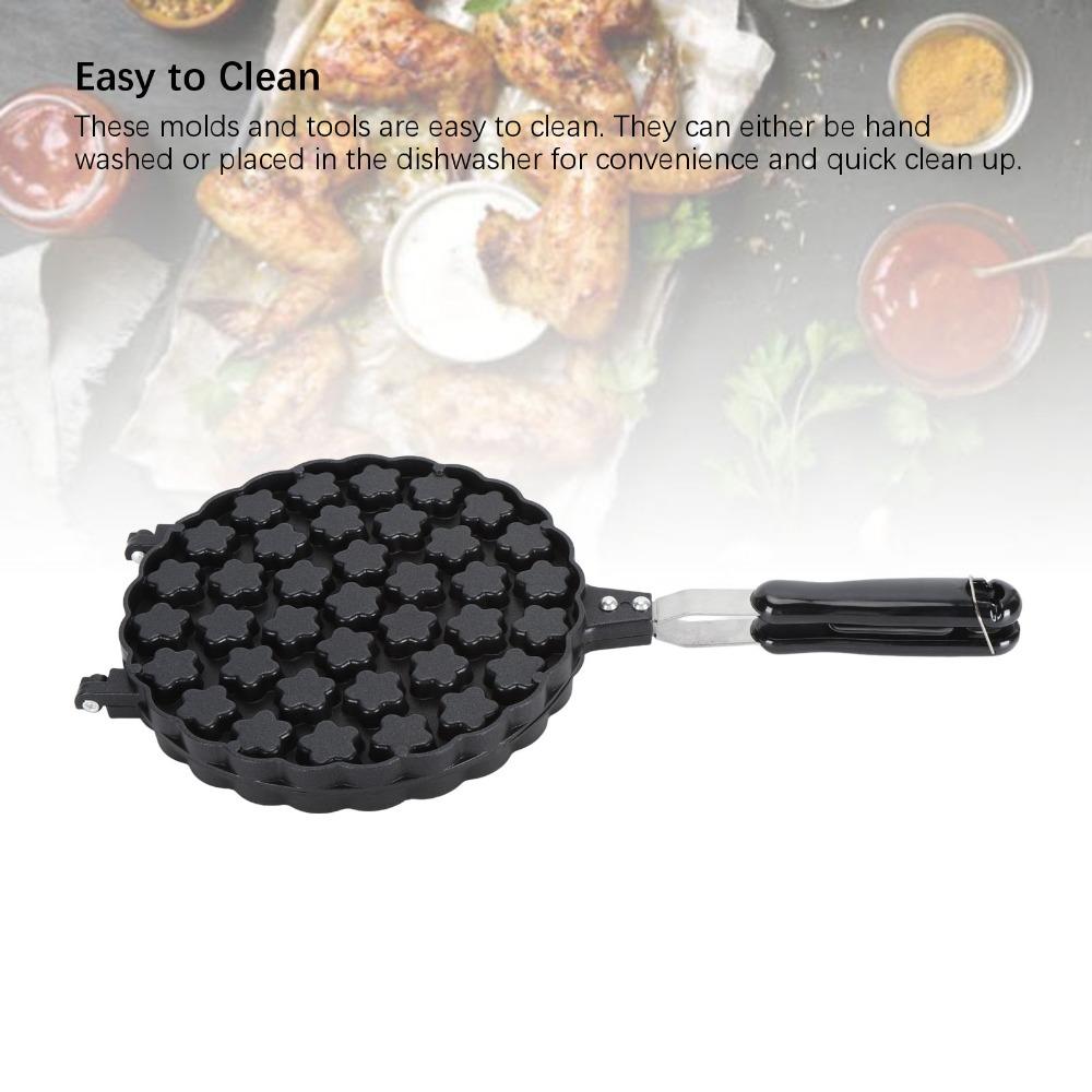 Non Stick Waffle Baking Mould Pan Heat Resistant Waffle Cake Mould Pot Waffle Maker Pan Breakfast