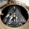 Re Zero Round Area Rug Carpet Rug For Living Room Bedroom Sofa Playroom Decor Nonslip Floor Mat