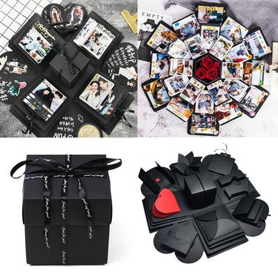 Überraschungsparty-Liebes-Explosionsbox, Geschenk für Jahrestag, Sammelalbum, DIY-Fotoalbum, Geburtstag, Weihnachten, Valentinstag