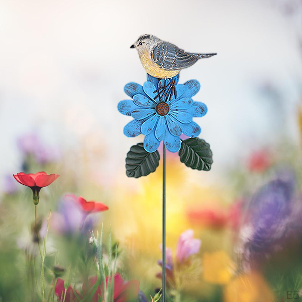 Stake Garden Lawn Patio Yard Ornament Present Outdoor