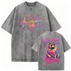 Gewaschenes T-Shirt Dungeon Crawler Carl Spiel Fans T-Shirts Herren Damen Kurzarm Tees