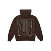 YUP! Hoodie 'Brown' Men's TC-357