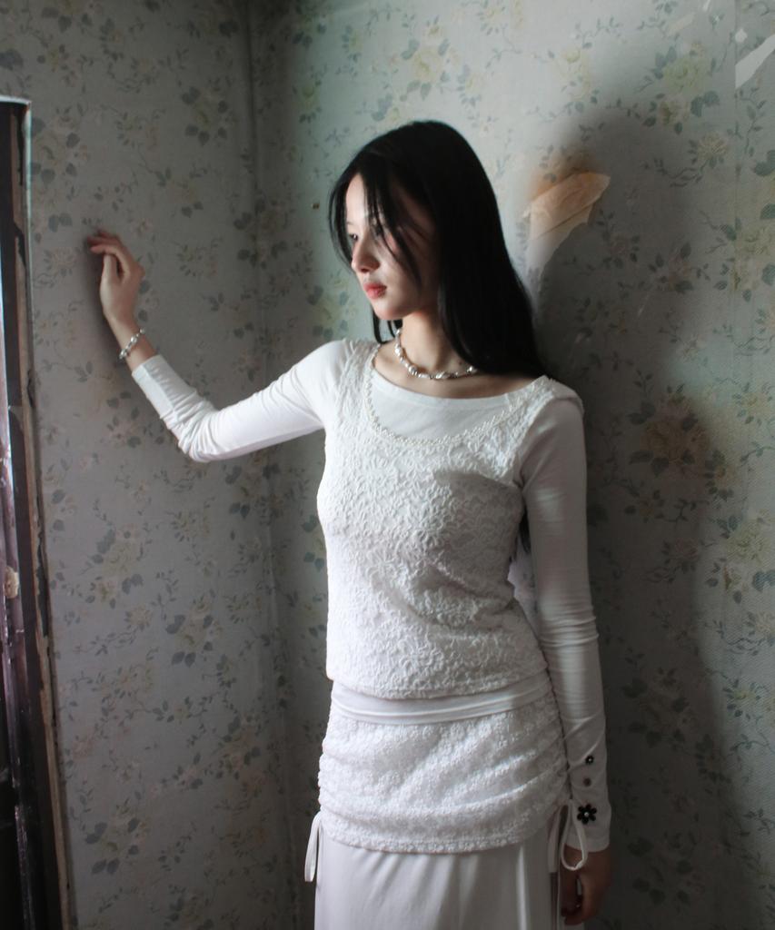 RUBATI Sasha Lace Petit Bustier_Ivory