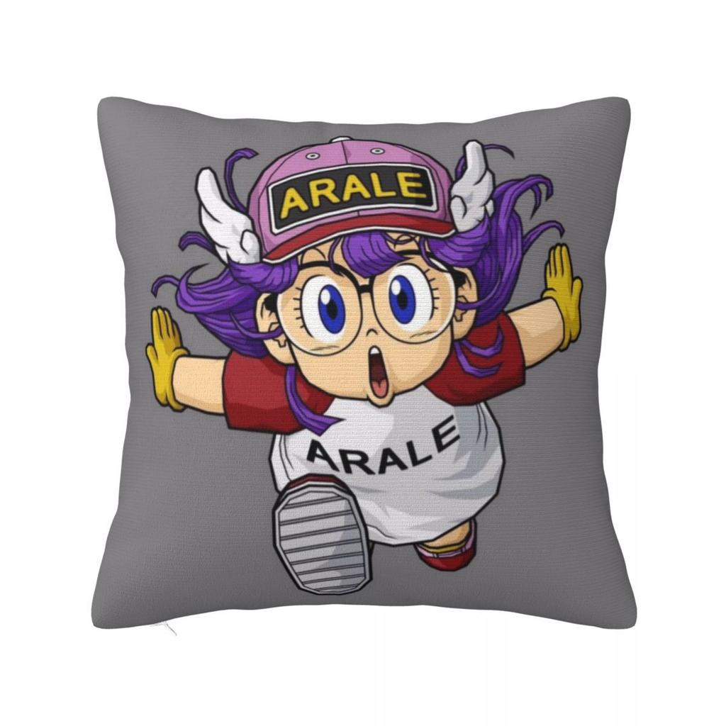 Arale Unchi-Kun Square Pillowcase Cushion Cover Pillow Case Throw Pillow Cover For Home Sofa Living Room