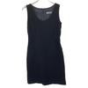 JIL SANDER Navy wool sleeveless one-piece dress 36 NavyUsed