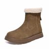 Snow Boots Cotton Boots Flat Boots Casual Short Boots