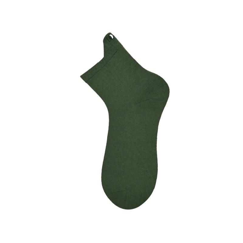 Socks Women's Autumn Lift Ear Mid-calf Socks Simple Embroidery Women's Socks Do Not Fall Off The Heel Anti-odour Sweat Boneless Socks