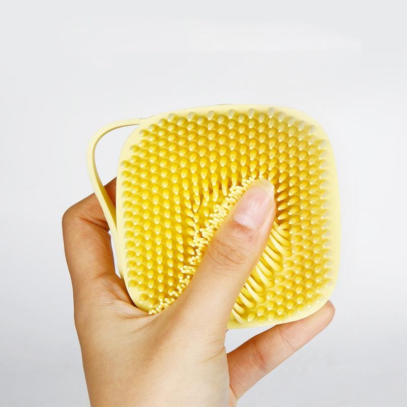 Multifunctional Bath Massage Brush for Dogs And Cats Soft Safety Silicone Puppy Grooming Tool Big Dog Cat Pet Accessories