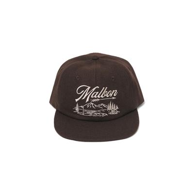 MALBON GOLF [Outdoors Club] Woll-Malerhut Braun