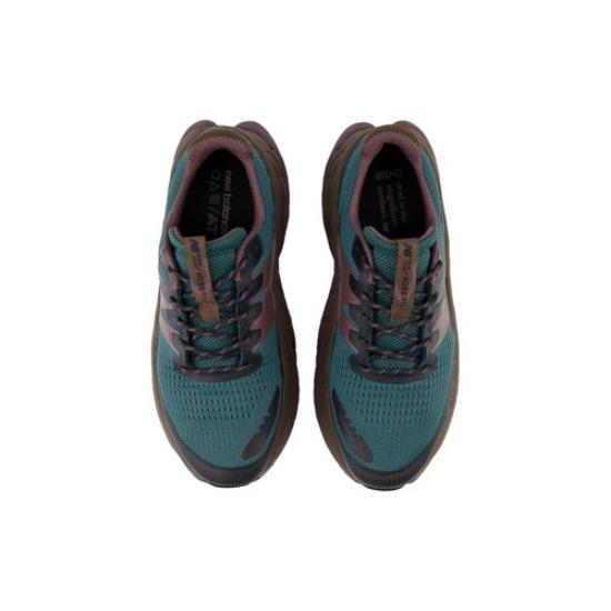 New Balance Fresh Foam X More Trail New Spruce Dark Mushroom - MTMORNAC